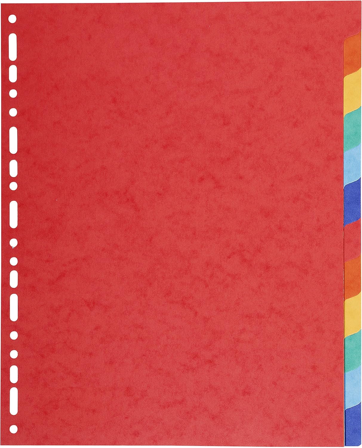 Exacompta, Ref 2112E, Forever Collection, 100% Recycled Dividers, Suitable for A4+ Documents, 220gsm 100% Recycled Card