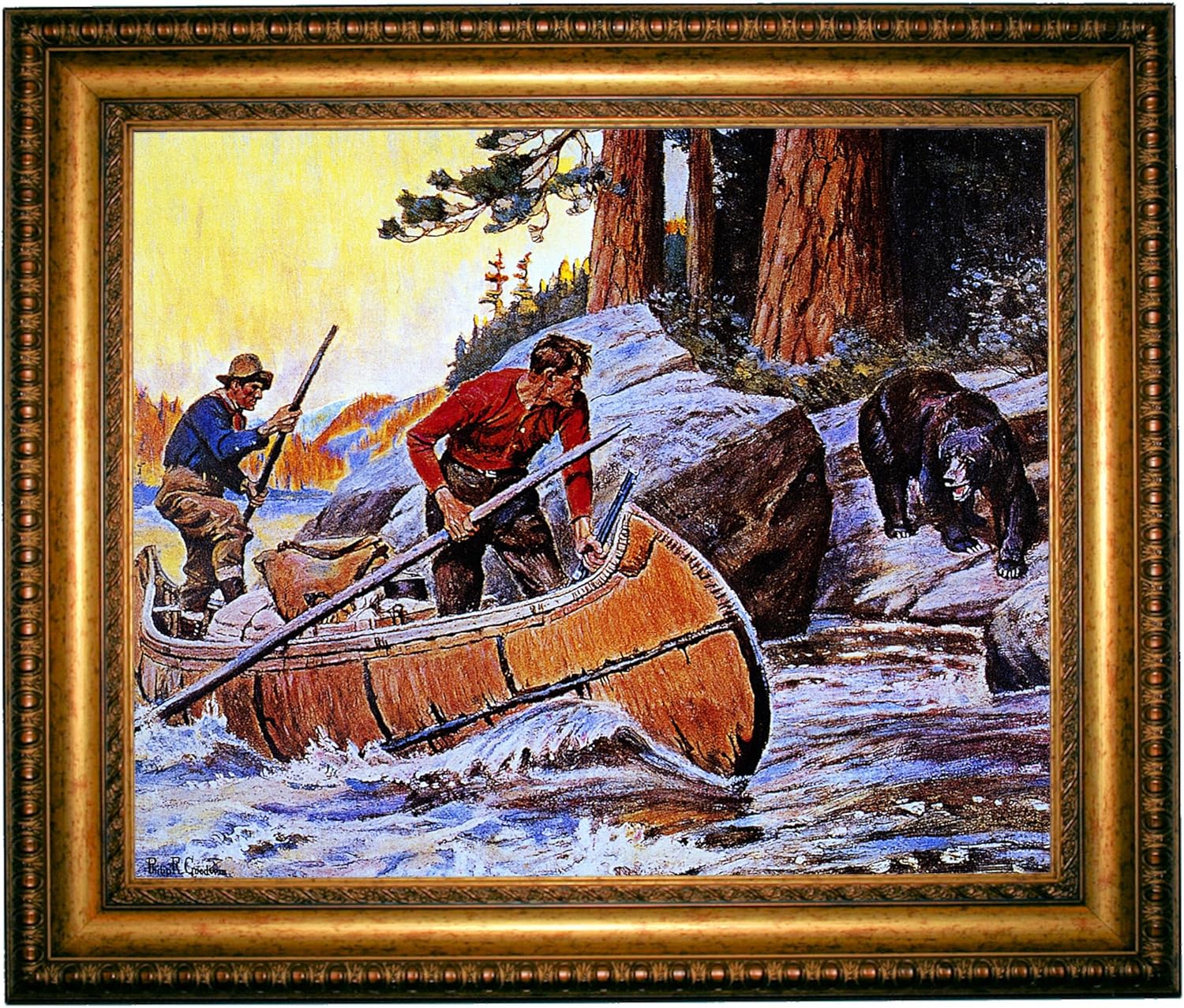 Amazon.com: HistoricArtGallery Philip R Goodwin Adventures on The