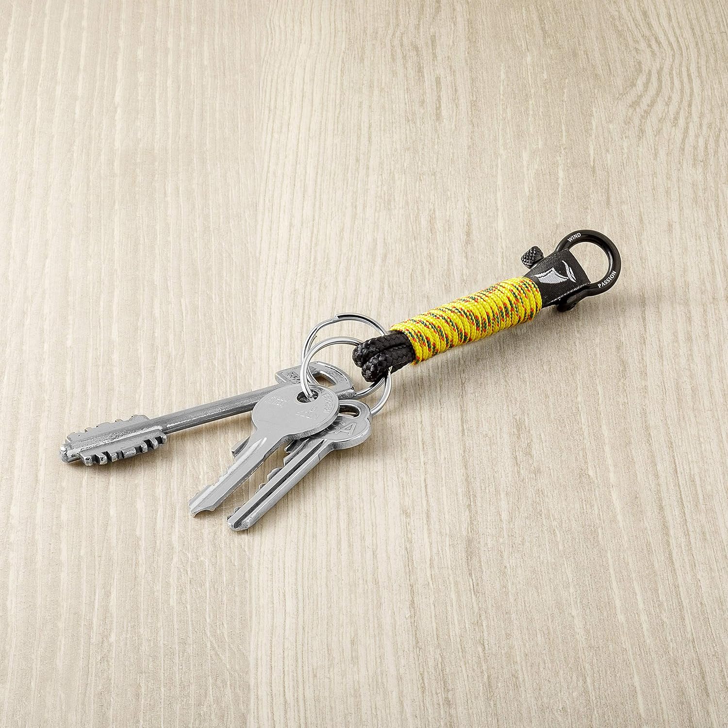 Wind Passion - Paracord Nautical Keychain for Men & Women Who Love Adventures, Golden Sun, Single size - Image 5