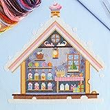SNOW WHITE DISCOVERS THE COTTAGE counted cross stitch kit KINKADE