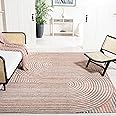 SAFAVIEH South Hampton Collection 8' x 10' Rust SHA301P Handmade Abstract Wool Area Rug