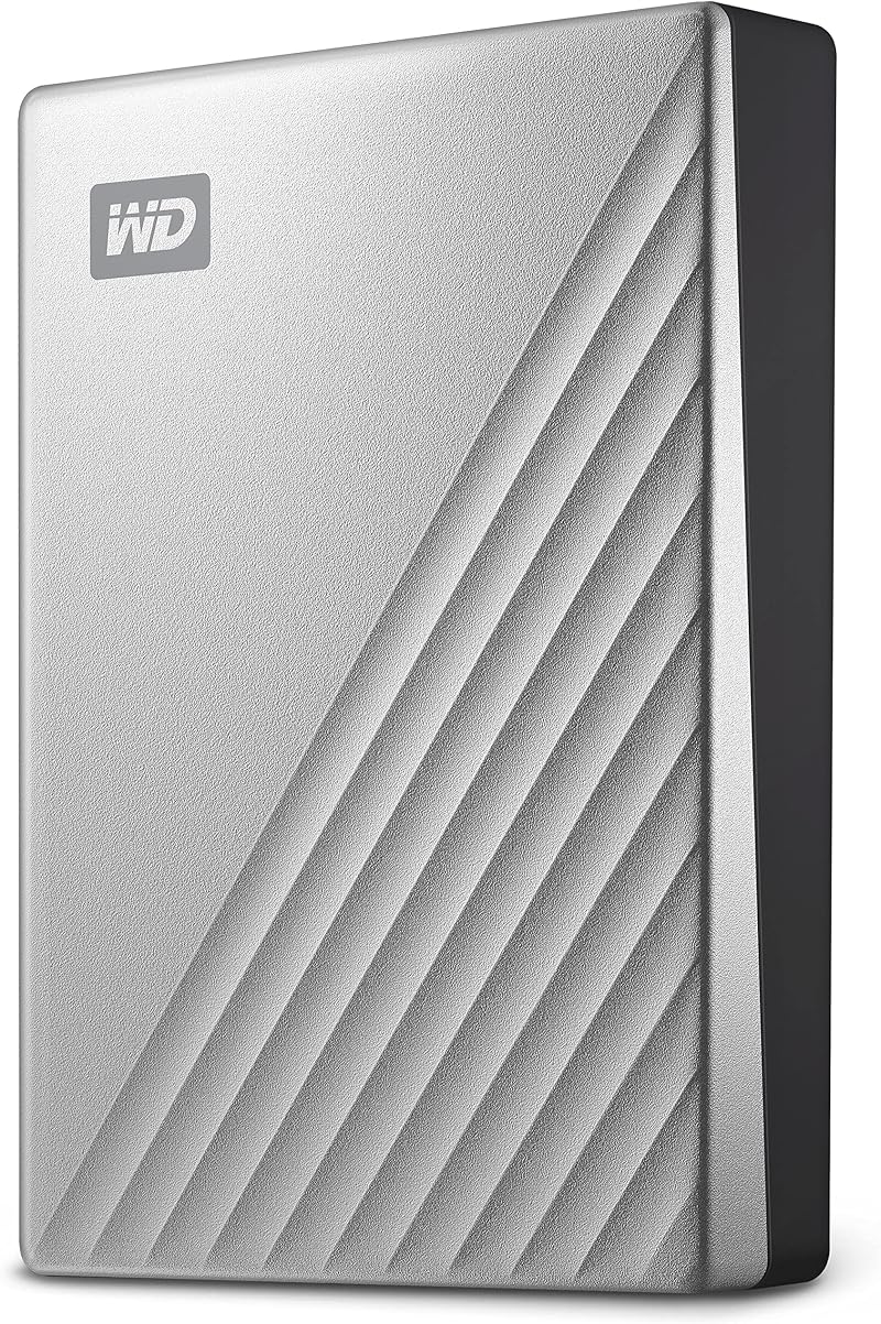 WD 4TB My Passport Ultra for Mac USB-C Portable External Drive