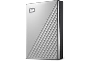 Western Digital 2TB My Passport Ultra for Mac Silver Portable External Hard Drive HDD, USB-C and USB 3.1 Compatible - WDBPMV0040BSL-WESN