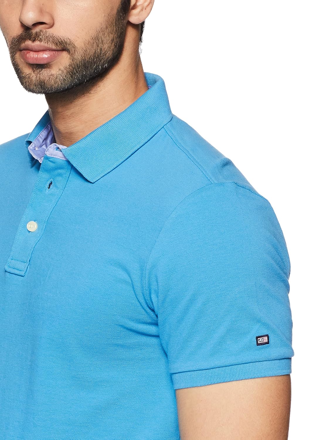 arrow sport men's solid regular fit t-shirt