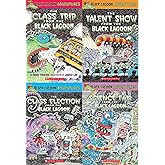 Black Lagoon Chapter Books #1-4 Box Set ; Class Trip, Talent Show, Class Election, Science Fair