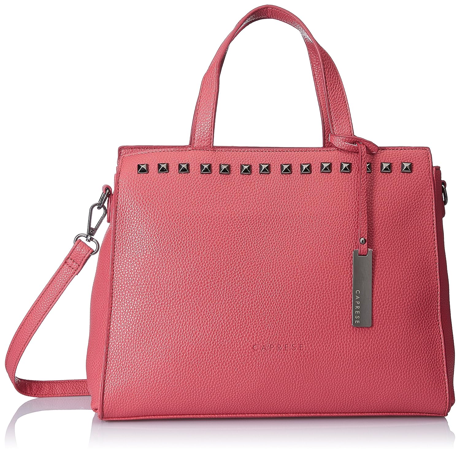 caprese women's satchel (blush)