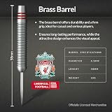 FOCO Liverpool FC Steel Tip Brass Darts Set 22g with Flights Stems Wallet view 2