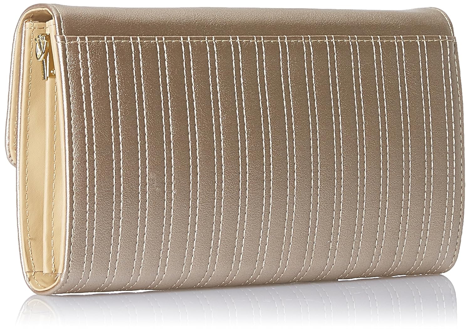 lino perros women's clutch (golden)
