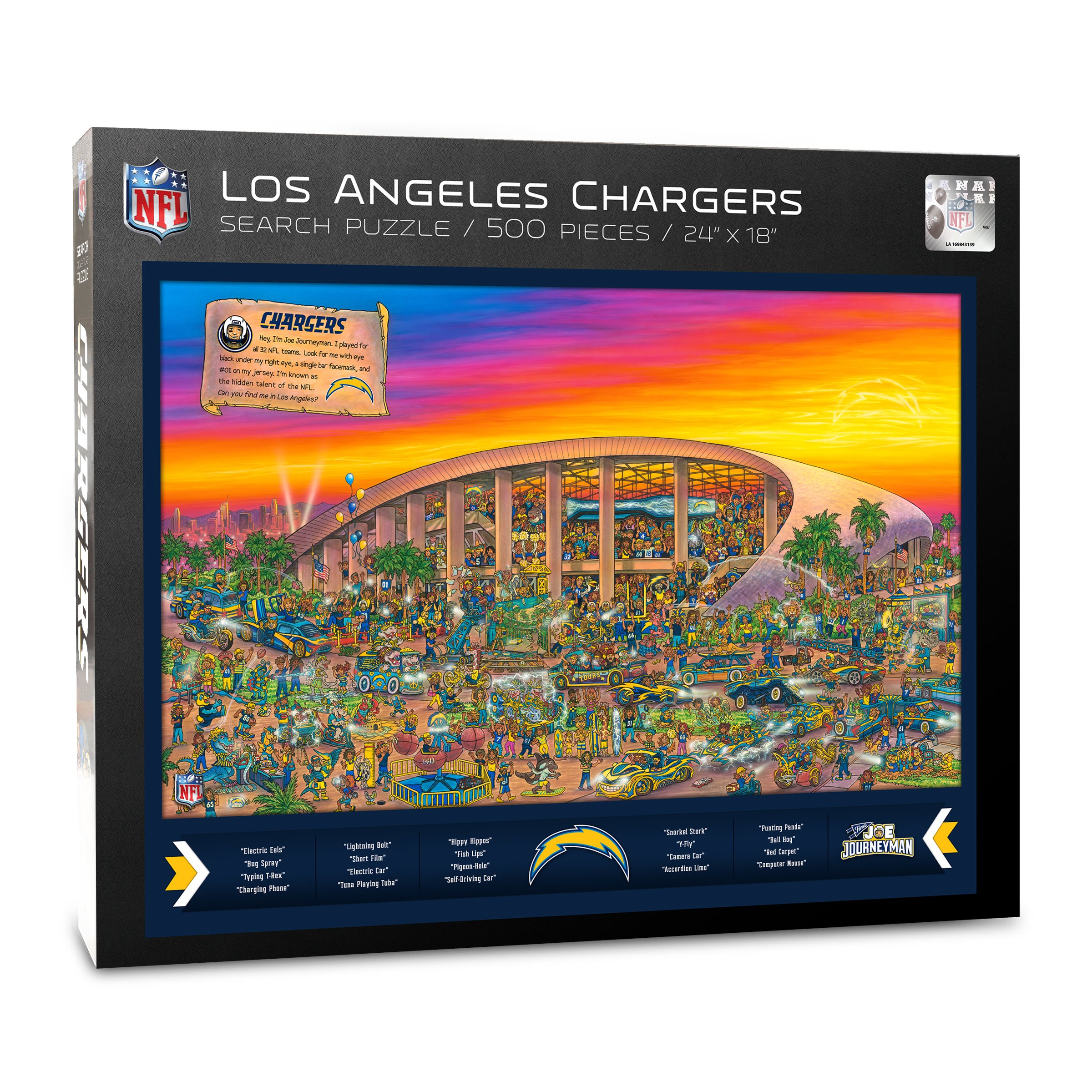 YouTheFan NFL Joe Journeyman 18'' x 24'' 500-Piece