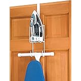 Whitmor Wire Over The Door Ironing Caddy - Iron and Ironing Board Storage Organizer