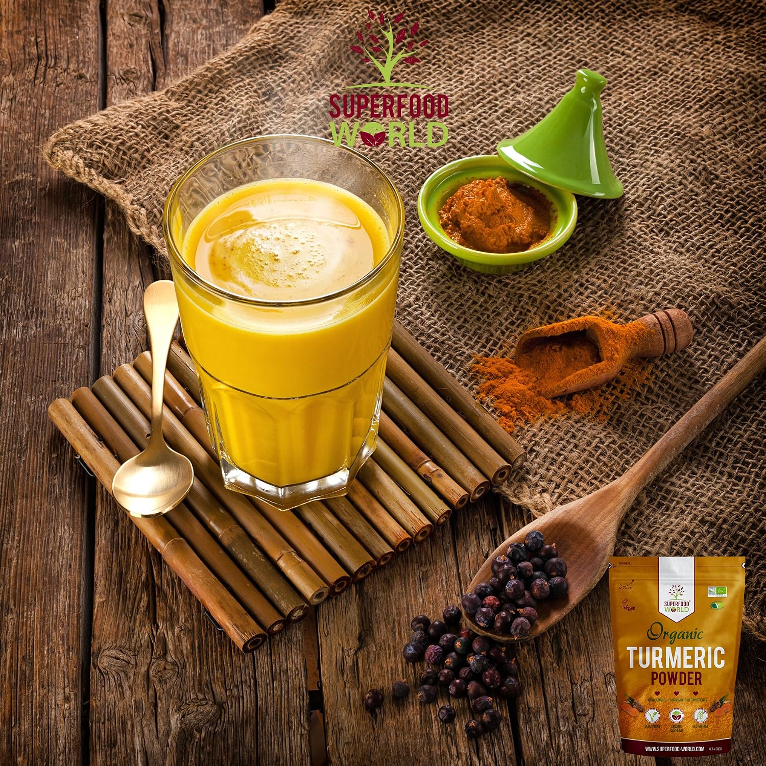 Organic Turmeric Powder, 300 g (Pack of 1) - Image 5