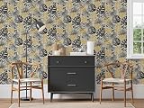 Arthouse Jungle Wall Wallpaper with Gold Highlights 10.05m x 0.53m view 3
