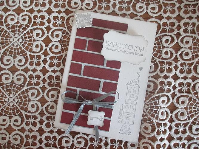 Karte als Danke für Bau - / Umzugshelfer