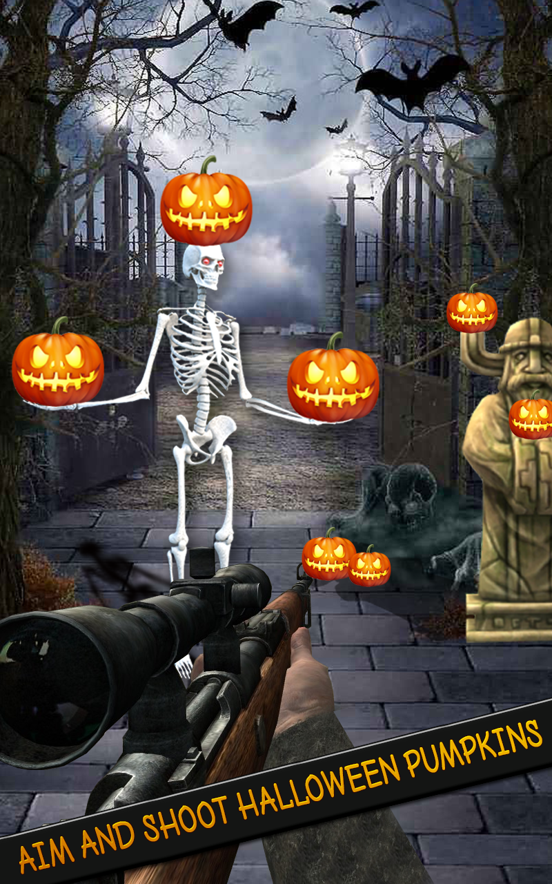 Amazon Com Halloween Shooter Pumpkin Shoot Appstore For Android