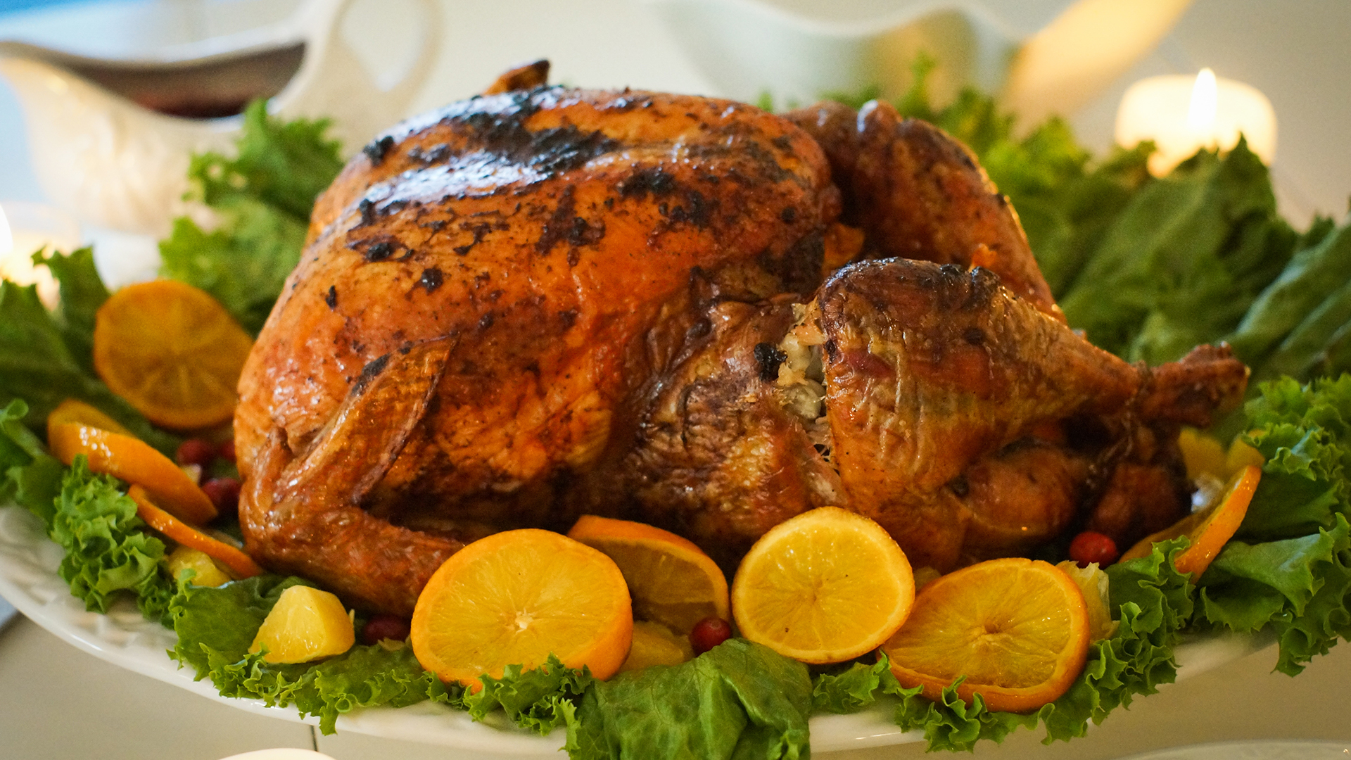 8 Hour Thanksgiving Backgrounds - with Music