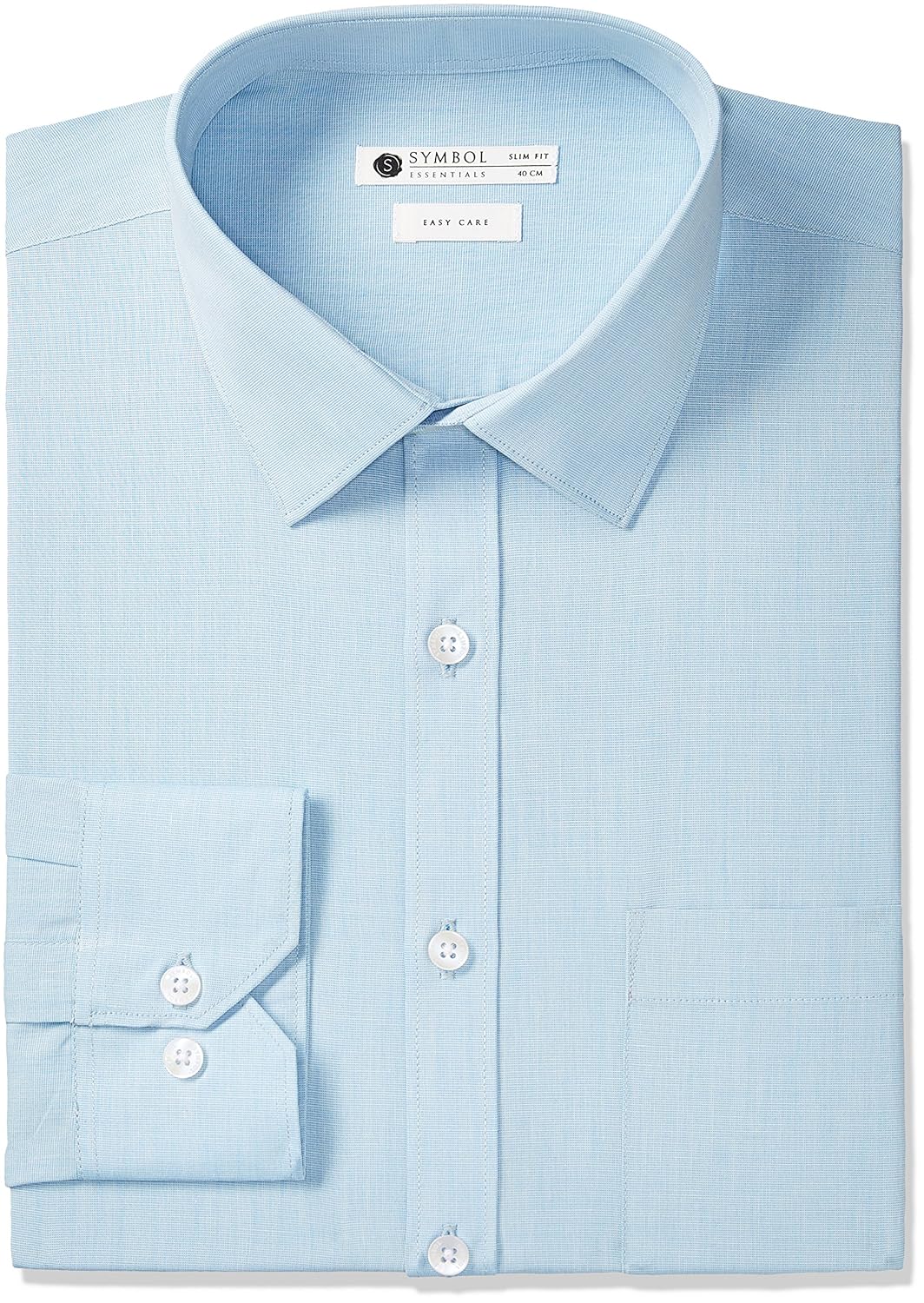 symbol amazon brand men's formal fil a fil regular fit shirt