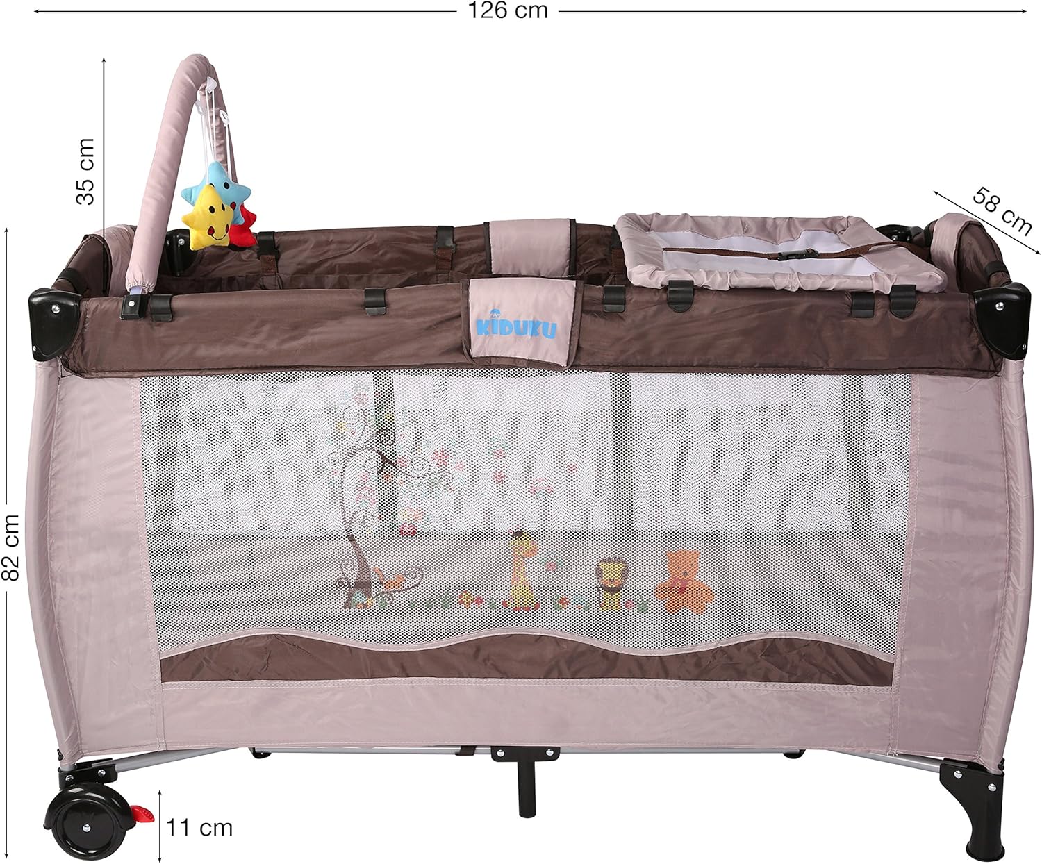 kiduku travel cot