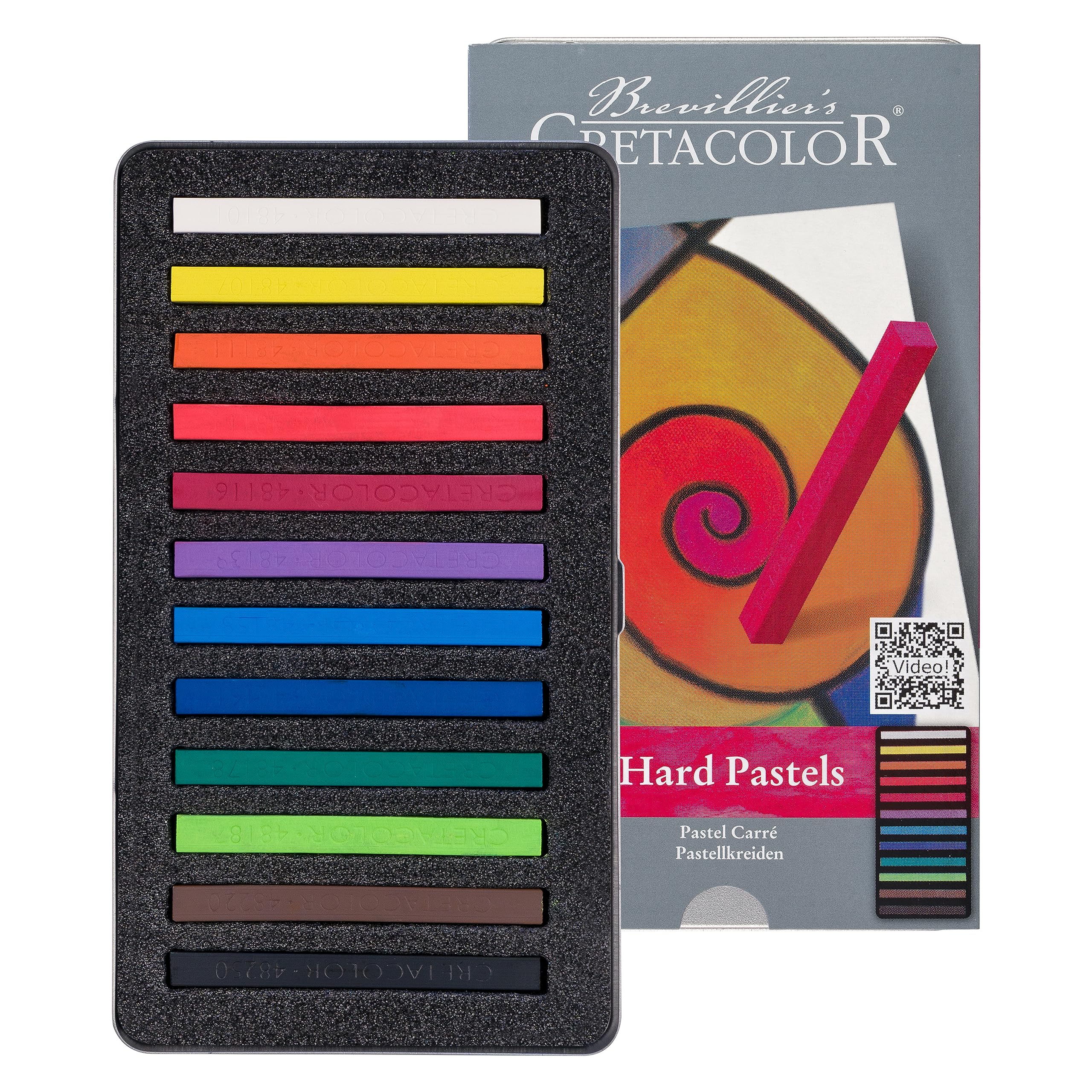 CRETA COLOR Cretacolour 480, 12 pastels, 12 colours