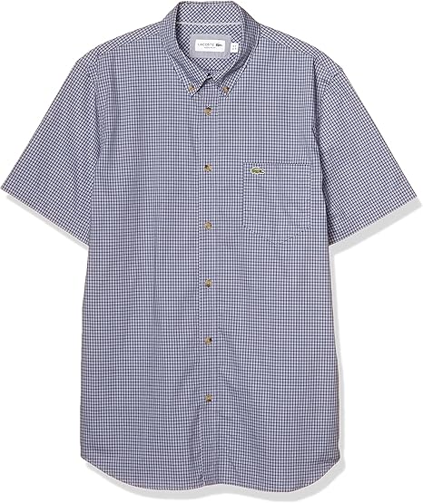 Amazon ラコステ シャツ 公式 レギュラーフィット コットンポプリンチェックシャツ 半袖 メンズ Ch0004l シャツ 通販 Amazon ラコステ シャツ 公式 レギュラーフィット コットンポプリンチェックシャツ 半袖 メンズ Ch0004l シャツ 通販