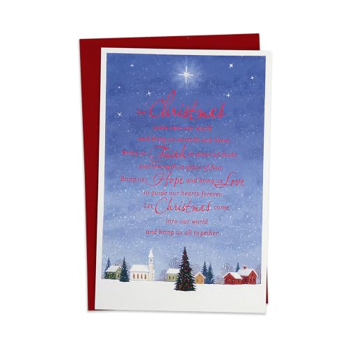 Cartões de Natal Hallmark, Bênçãos da igreja (40 cartões e 40 envelopes)