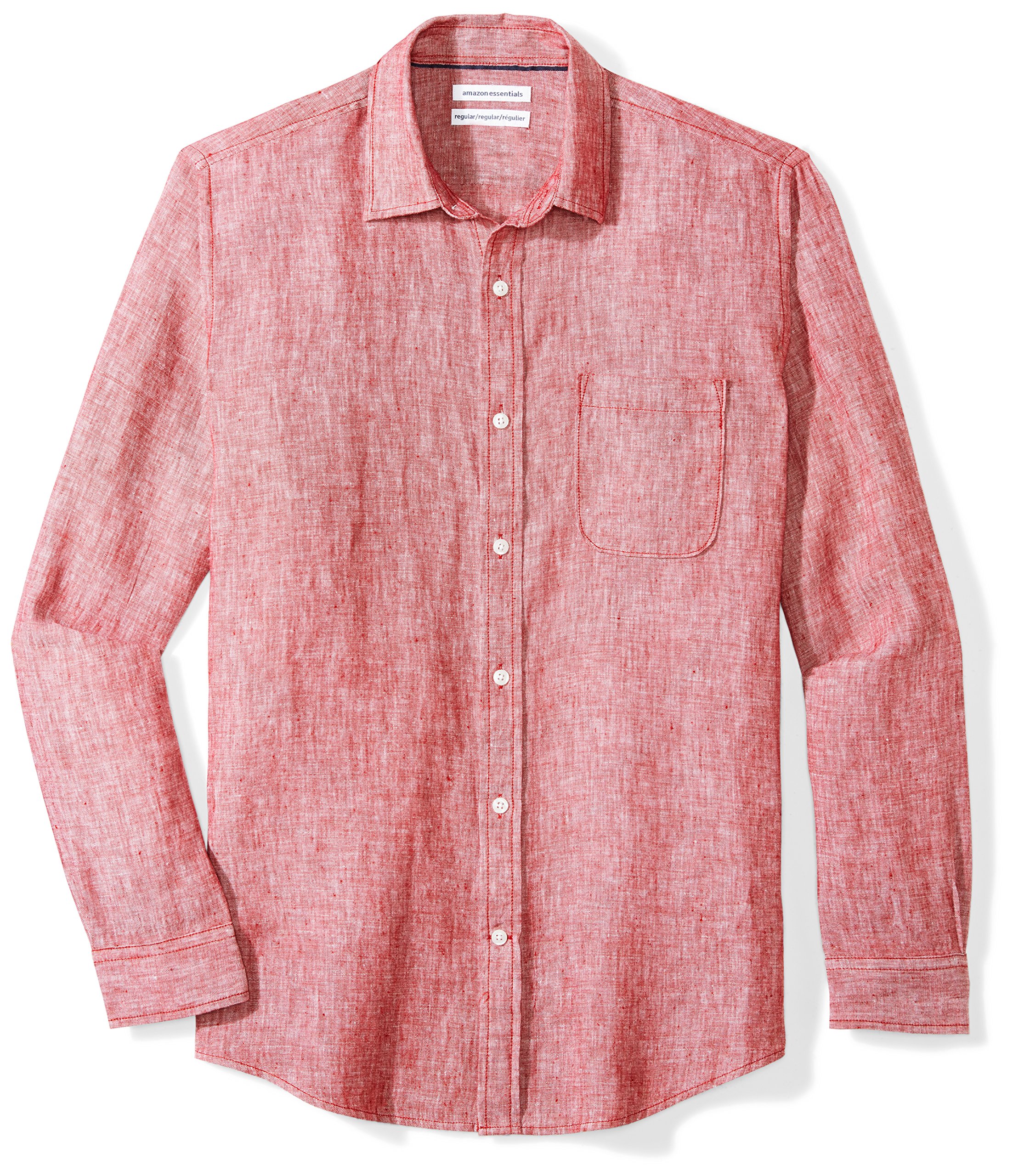 Casual ButtonDown Shirts Shirts Essentials Mens RegularFit Long