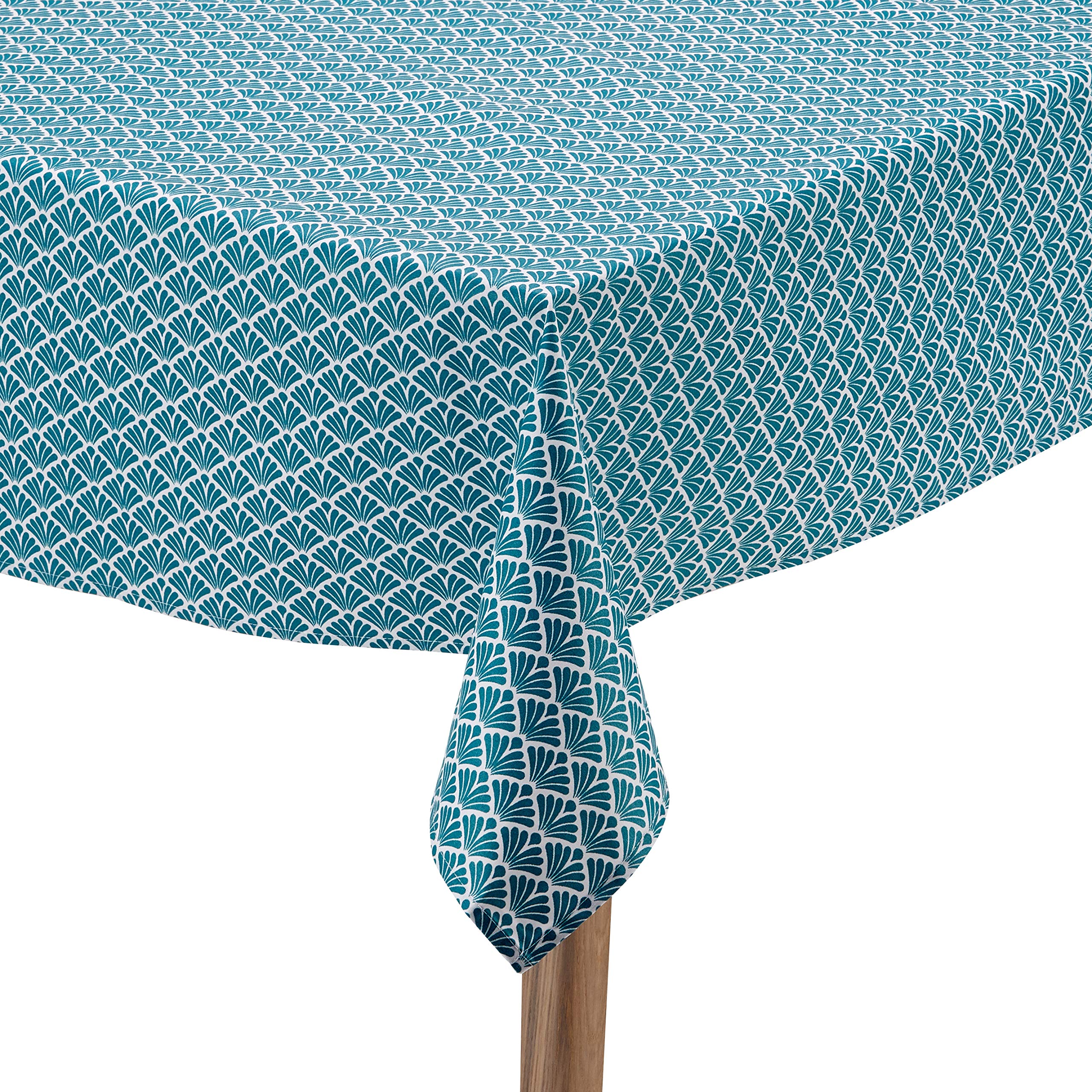 Nydel EU357AE3813 Square Tablecloth 160 x 160 cm Petrol-Coloured