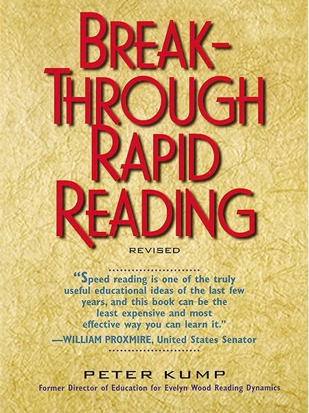 Breakthrough Rapid Reading Kump Peter Amazon Sg Books