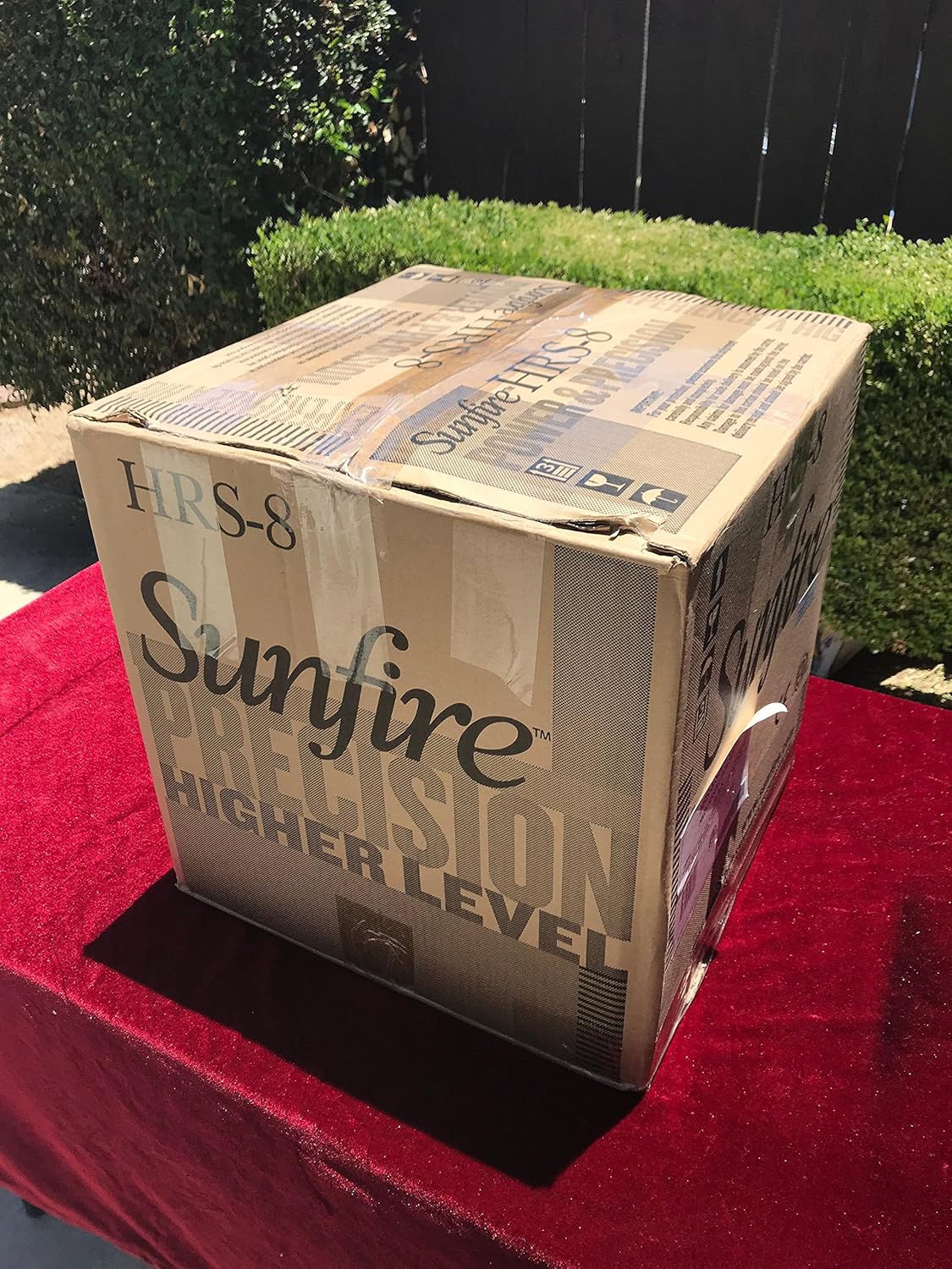 sunfire 8 inch subwoofer