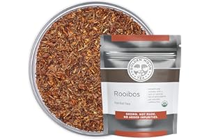 GOLDEN MOON TEA Golden Moon Organic Rooibos (192 Servings) Loose Leaf Long Cut Tea