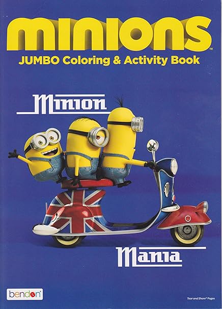 Amazon.com: Despicable Me Minions Coloring and Activity Book: Toys & Games