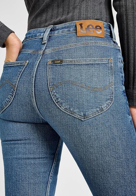- Jean Femme - Coupe Bootcut Taille Haute - Breese Boot - Valiant Blue