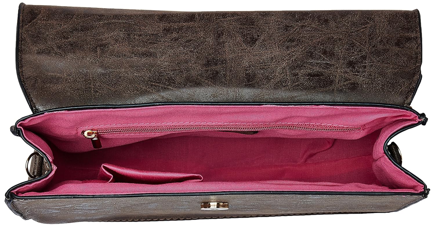 diana korr women's sling bag (brown) (dk57sdbrw)