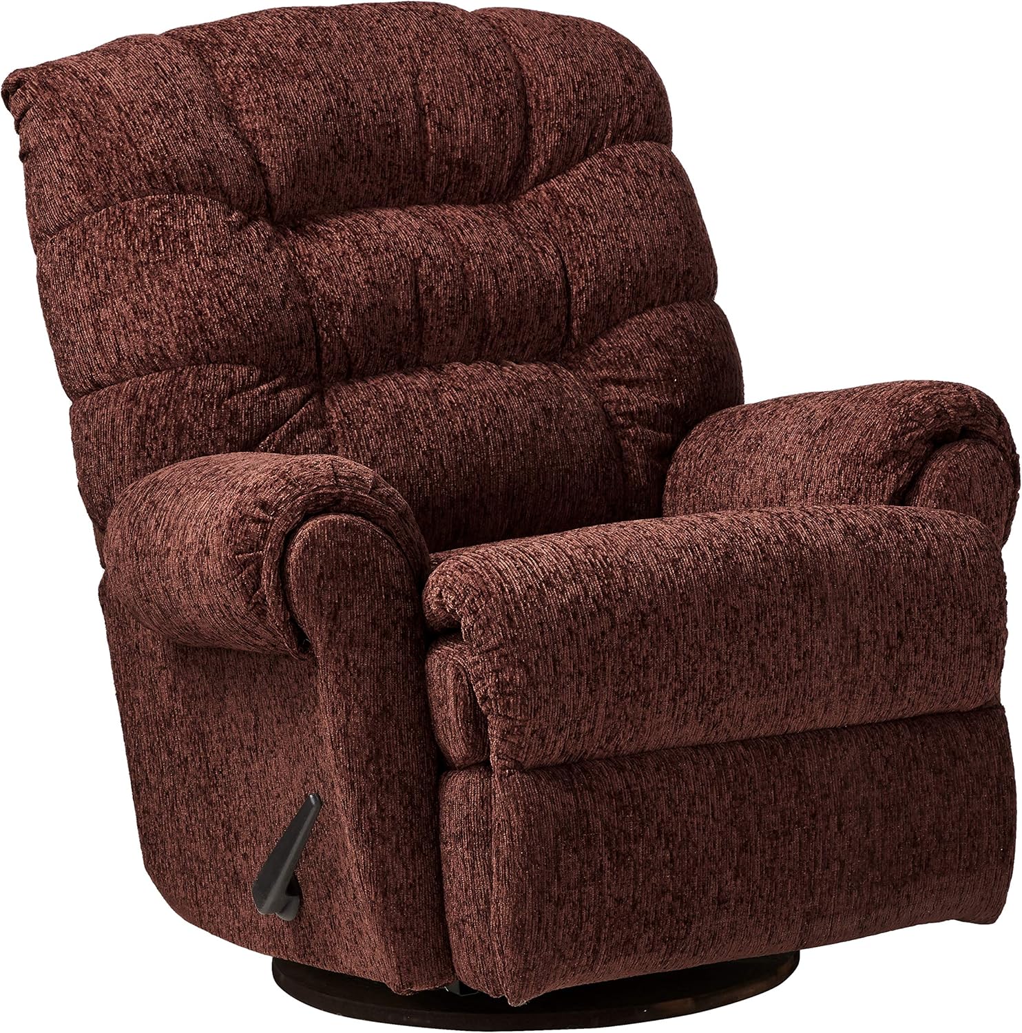 Lane Home Furnishings 4204-18 Reflex Merlot Swivel/Rocker Recliner