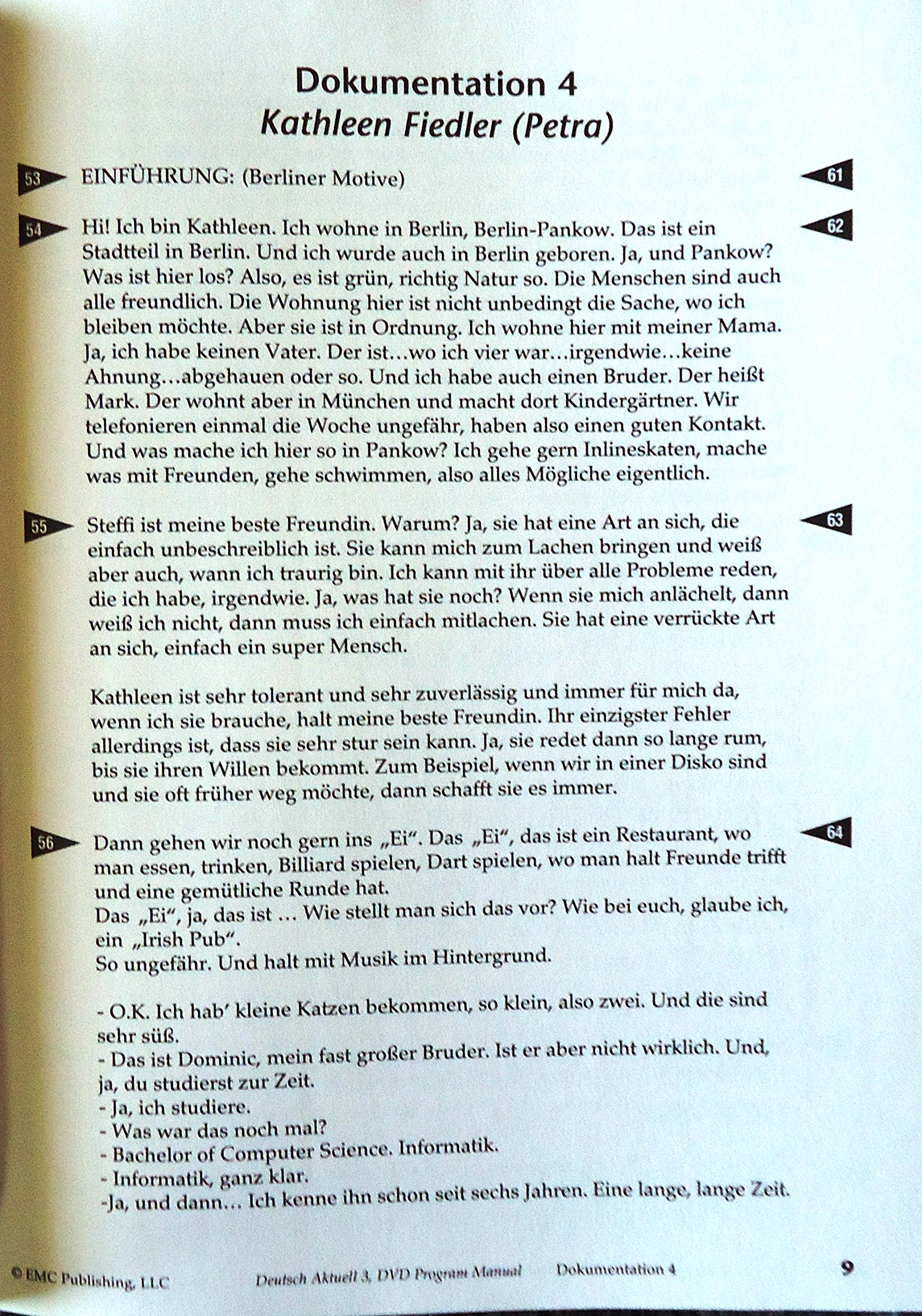 ... Array - emc duetsch aktuell 2 treffpunkt berlin dvd program manual  amazon rh amazon com