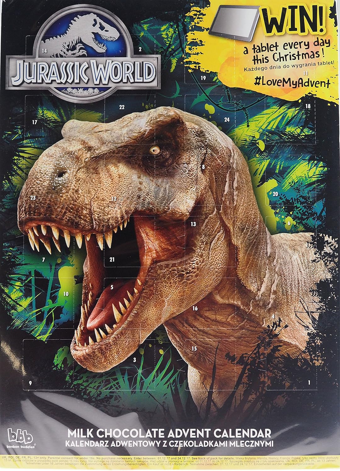 adventskalender dinosaurs 2019