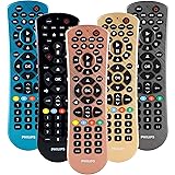 Philips Accessories Universal Remote Control for Samsung, Vizio, LG, Sony, Sharp, Roku, Apple TV, RCA, Panasonic, Smart TVs, 