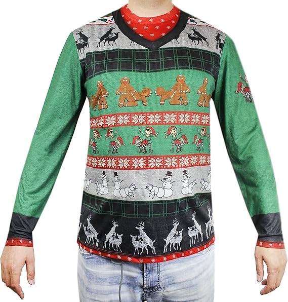 ahegao christmas sweater