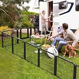 Yaheetech Lightweight 8-Panel Dog Playpen 63cm Pet Exercise Fence Portable view 2