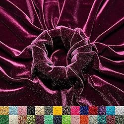 Ice Fabrics Stretch Velvet Fabric by The Yard