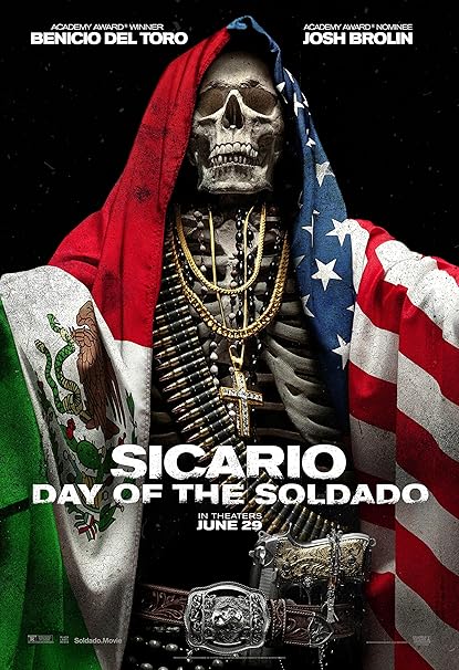 Amazon Com Sicario Day Of The Soldado Movie Poster Limited Print Photo Benicio Del Toro Josh Brolin Size 16x20 2 Everything Else