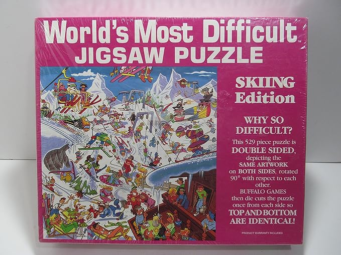 World¡®s Most Difficult Jigsaw Puzzle Skiing Edition Amazon.co.uk