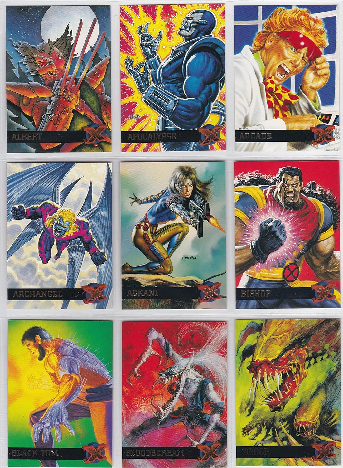 1995 Fleer Ultra XMen Base Set of 150 Cards NM/M Marvel