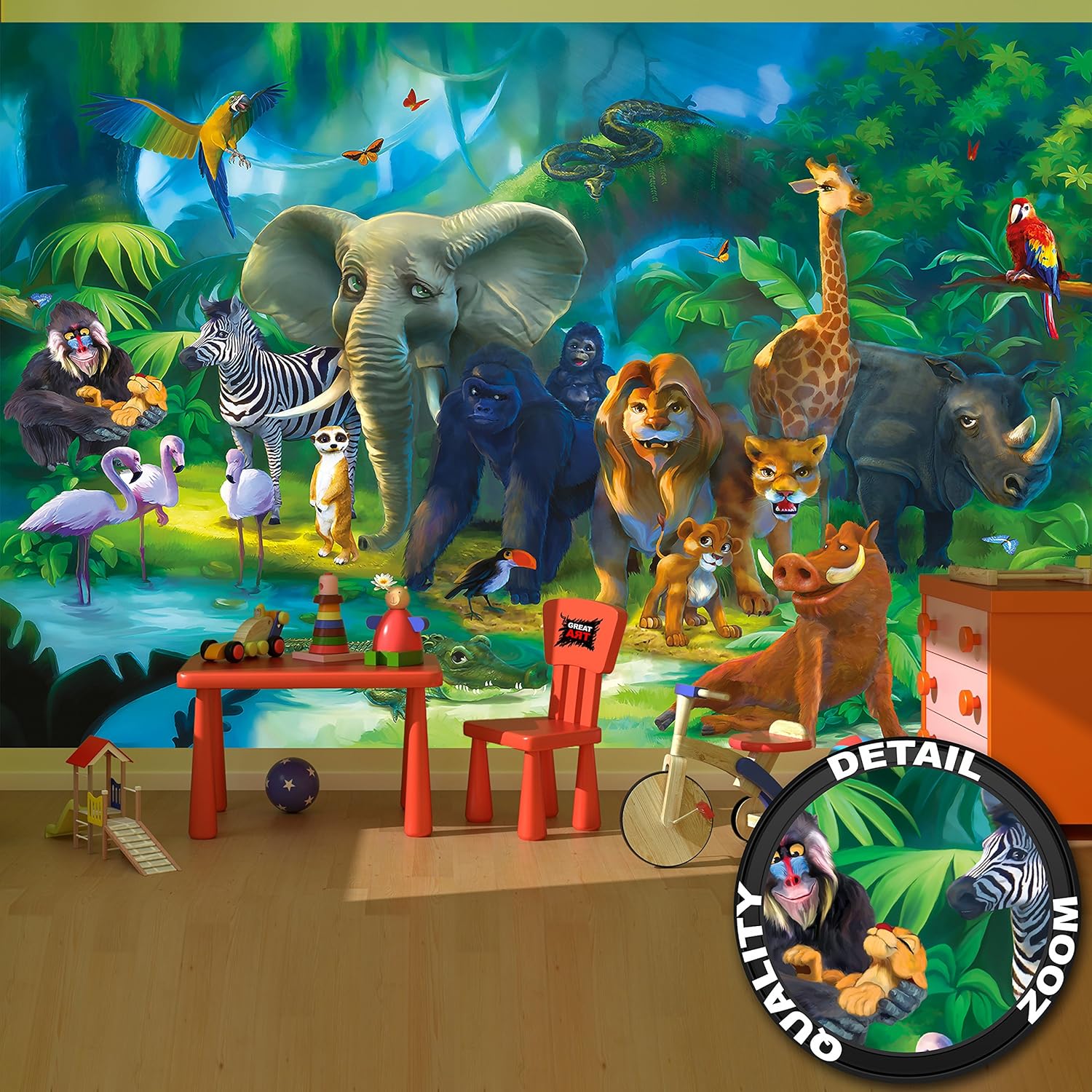 Kinderzimmer Bilder Tiere: Bringing the Jungle to Your Child's Room!