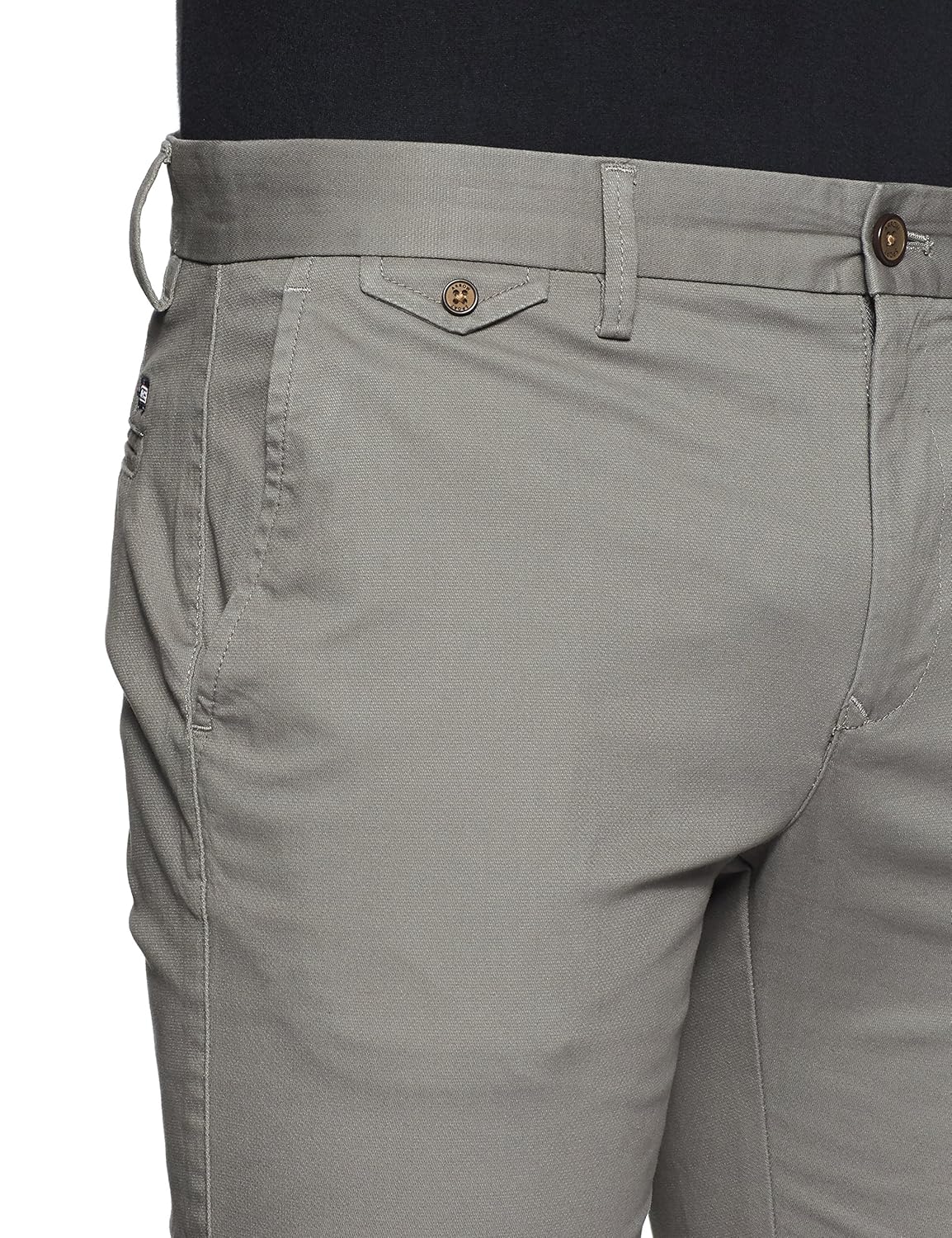 arrow sports men's straight fit casual trousers