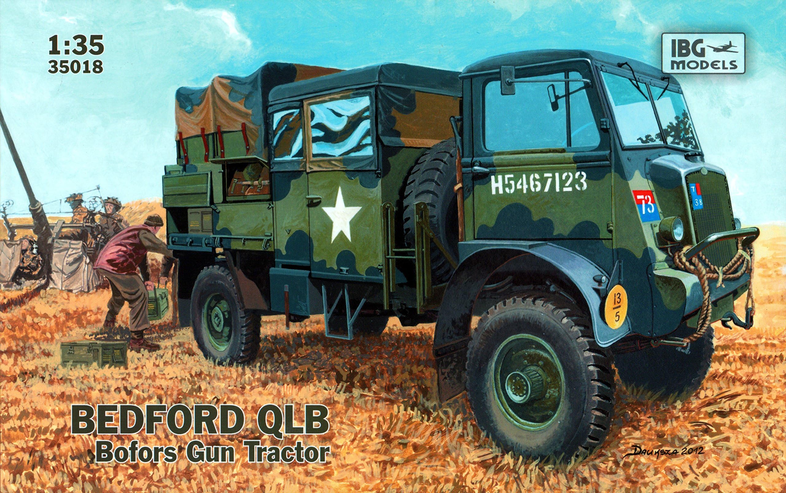 IBG 1/35 Bedford QLB Bofors gun tractor (Bofors gun NOT) included) # 35018