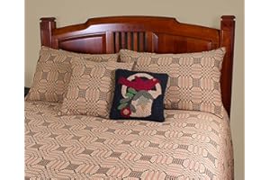 Home Collections by Raghu Trenton Jacquard Queen Bed Cover