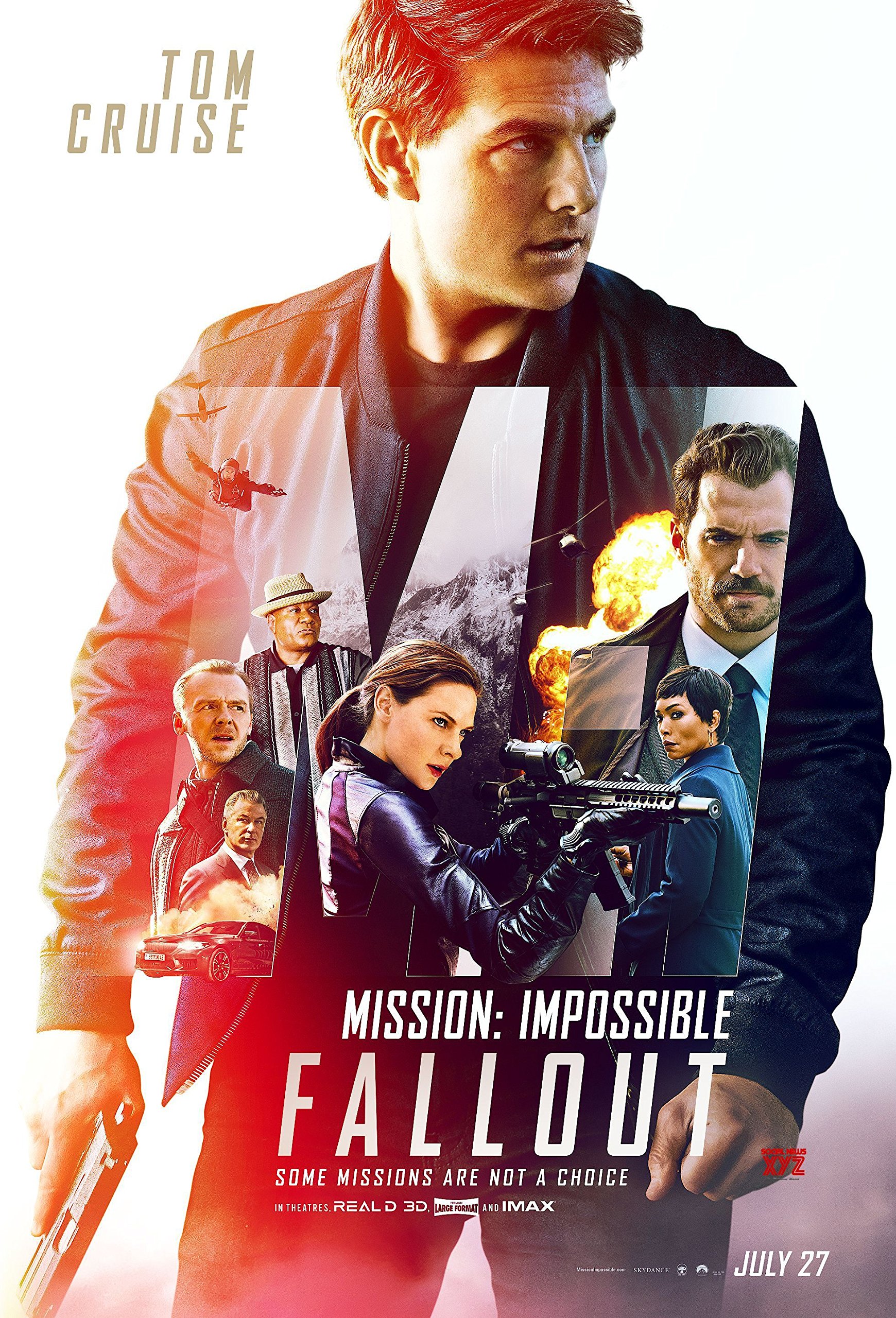Mission Impossible Fallout Movie Poster Limited Print Photo Tom Cruise, Henry Cavill Size 24x36#1