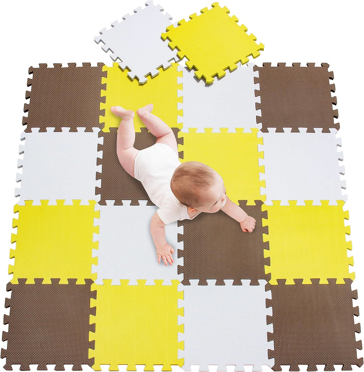 meiqicool Alfombrillas para Puzzles Alfombra Puzzle para Niños Bebe
