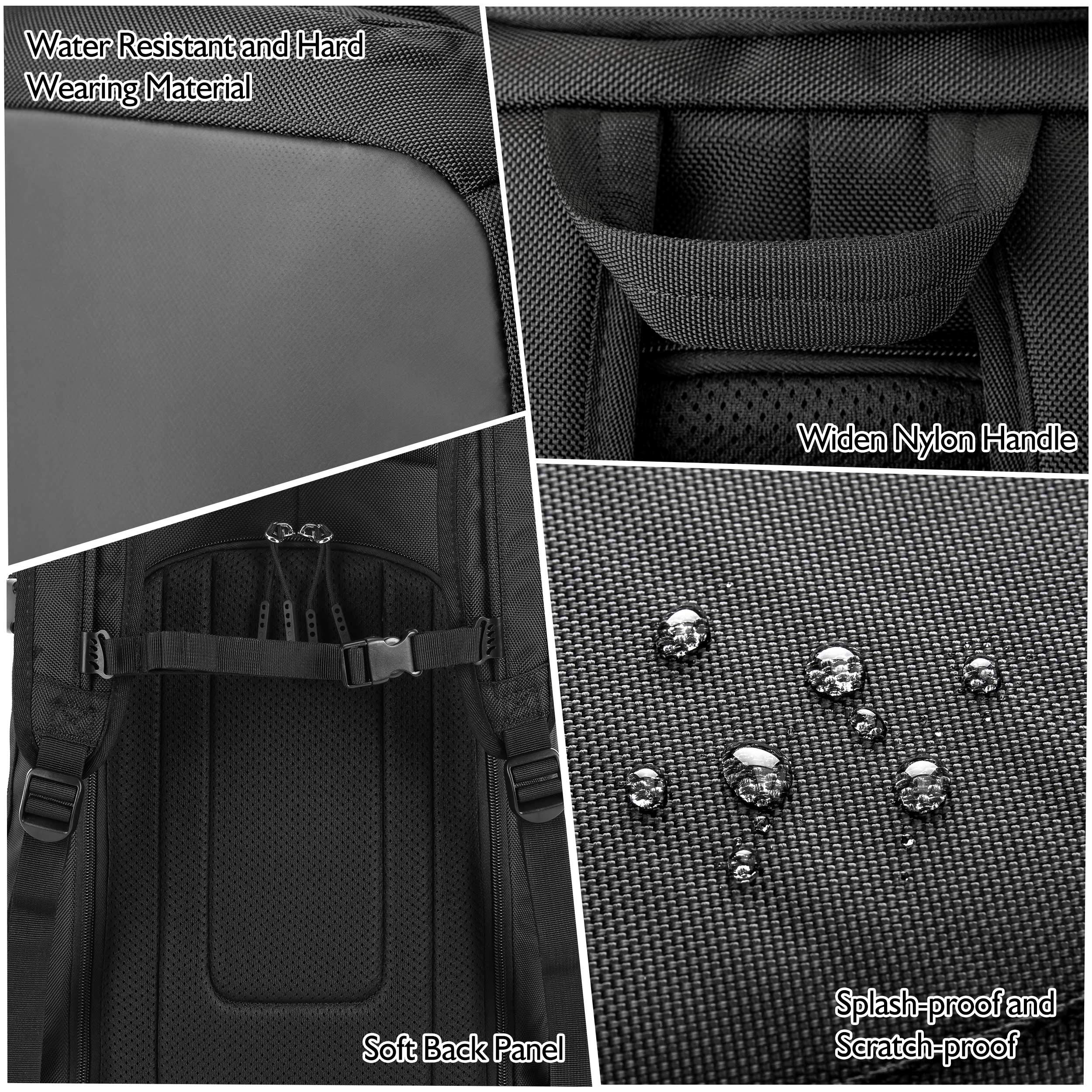 Unigear Ski Boot Bag, 50L Ski Boot Travel Backpack for Ski Helmet, Goggles, Gloves, Skis, Snowboard & Accessories