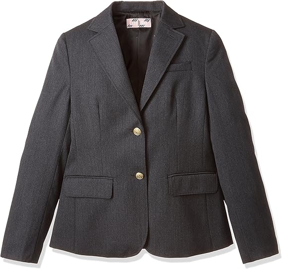 Amazon Co Jp イーストボーイ スクール ブレザー 2つボタン 740 レディース チャコール 日本 13 日本サイズ13 号相当 服 ファッション小物